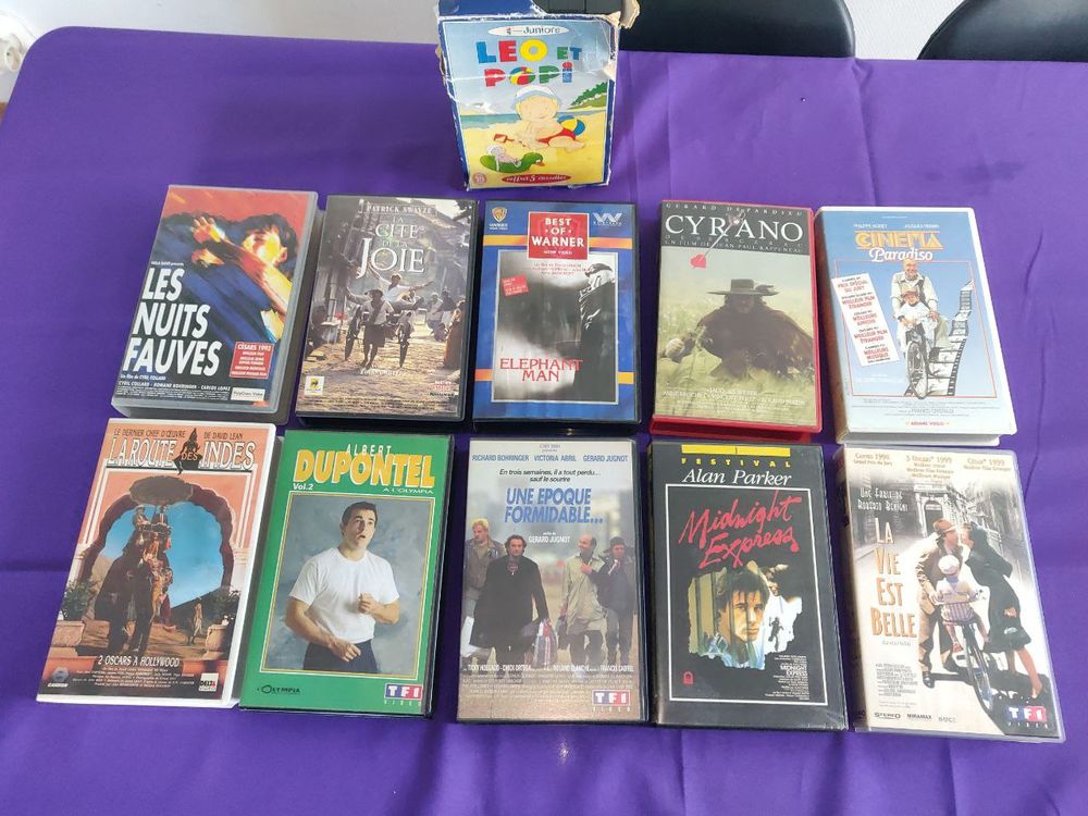 Cassettes VHS (lot) 15 Malakoff (92)