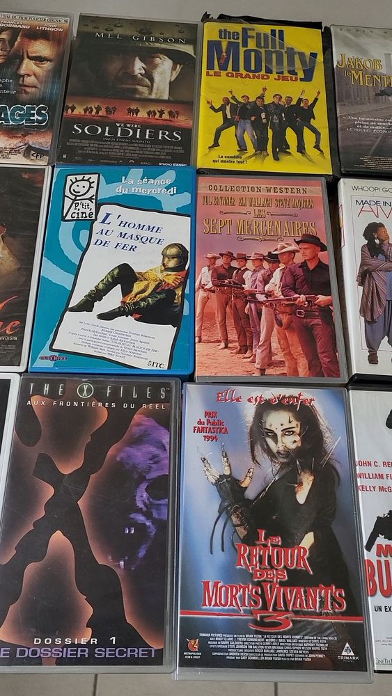 Lot de cassettes VHS 0 Bondoufle (91)