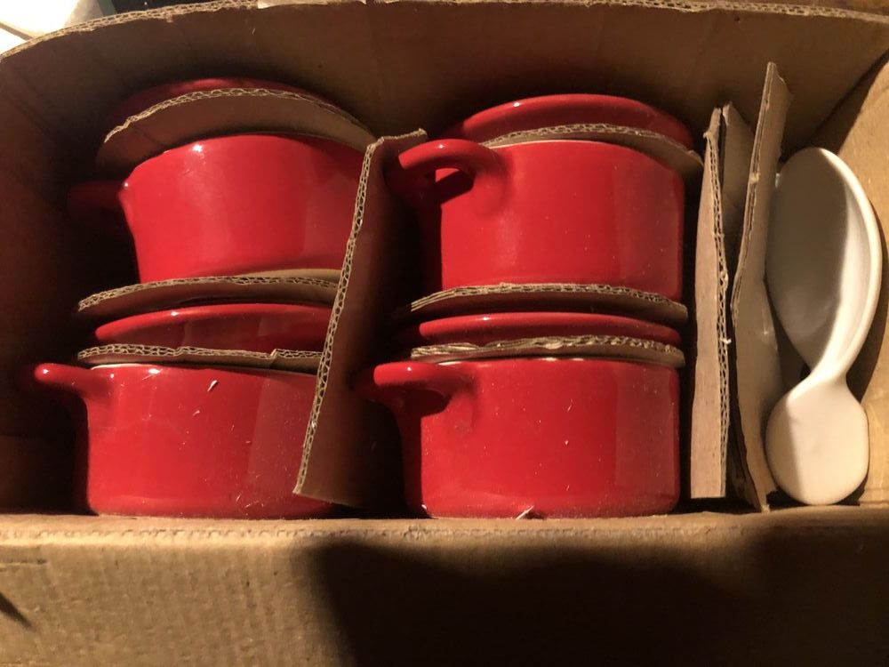 Lot de cassolettes et cuill�res 10 Passavant-la-Roch�re (70)