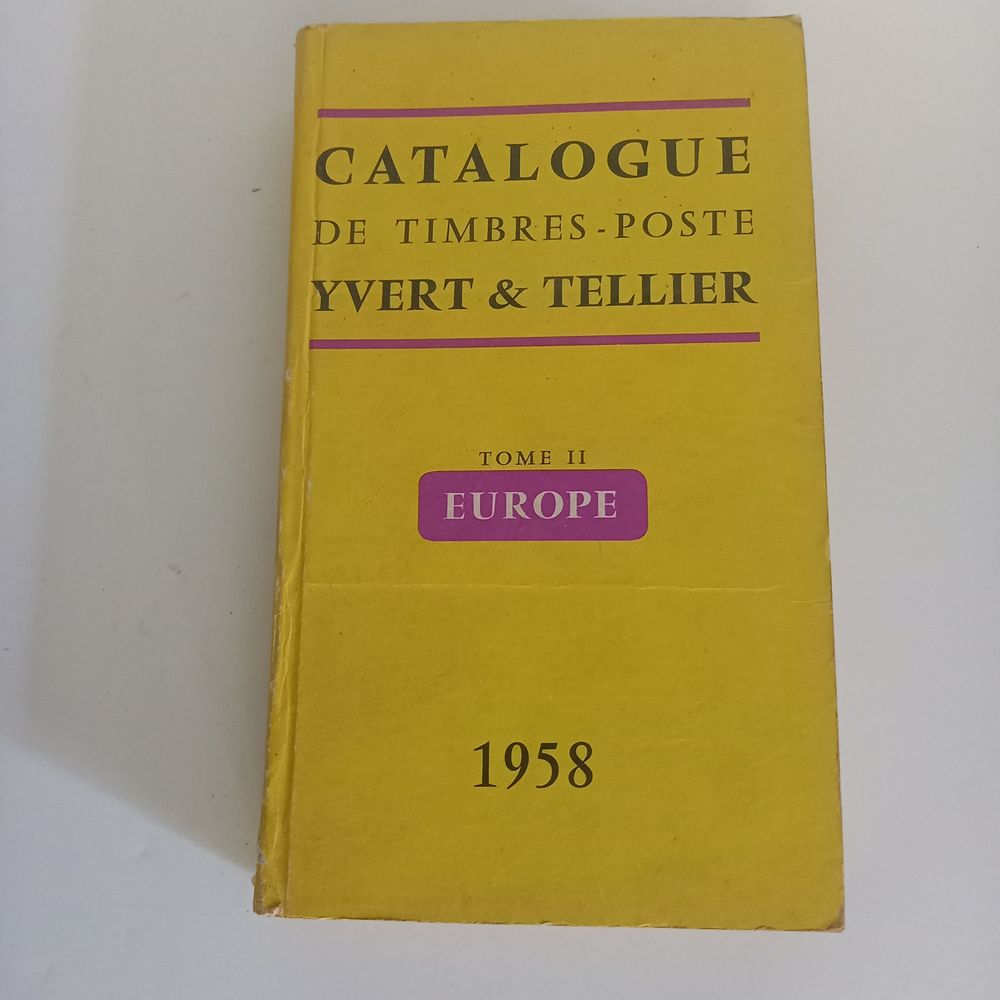 Catalogue Yvert et Tellier 1958 4 Saumur (49)