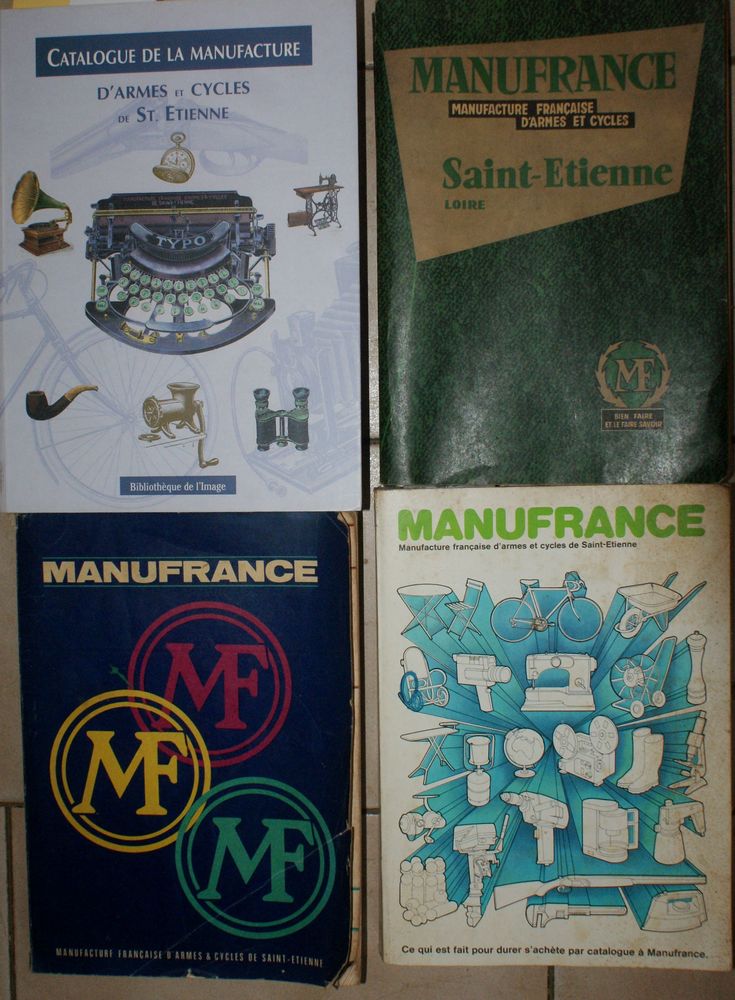 4 catalogues MANUFRANCE 80 Montcy-Notre-Dame (08)