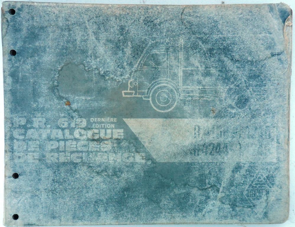 Catalogues de pi�ces de Renault Galion d'�poque 5 Castries (34)