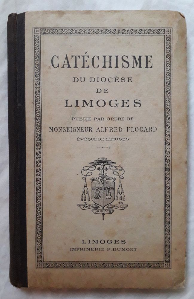 Cat�chisme du dioc�se de Limoges de 1927 45 Limoges (87)