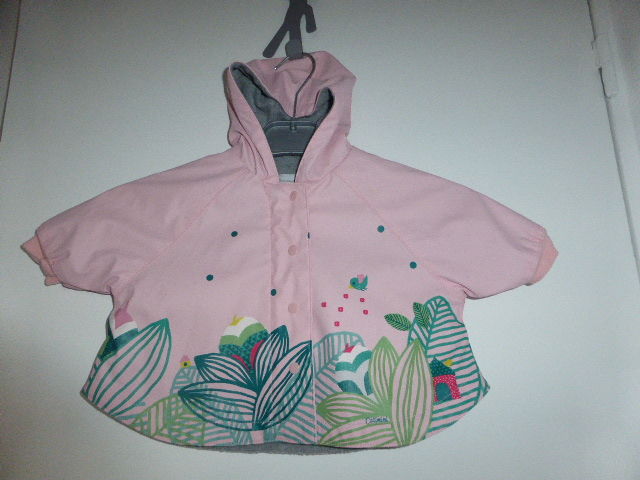 CATIMINI cir� floral rose � capuche doubl� polaire 3 mois 8 Rueil-Malmaison (92)