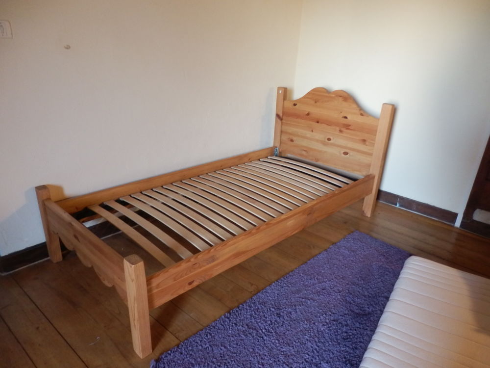 Cause d�m�nagement V Lit enfant TBE 190x90 sommier 80� 80 La Rouquette (12)