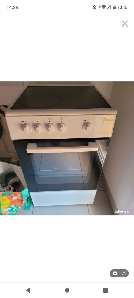 cause d�m�nagement gazini�re vitroc�ramique Aya 120 Digne-les-Bains (04)