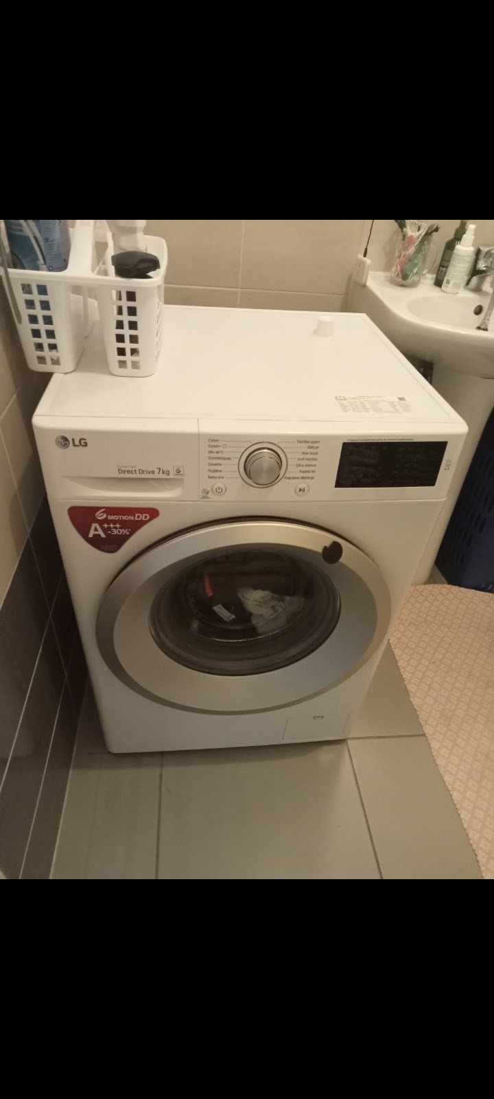 cause d�m�nagement lave linge LG 7 kilos 120 Digne-les-Bains (04)
