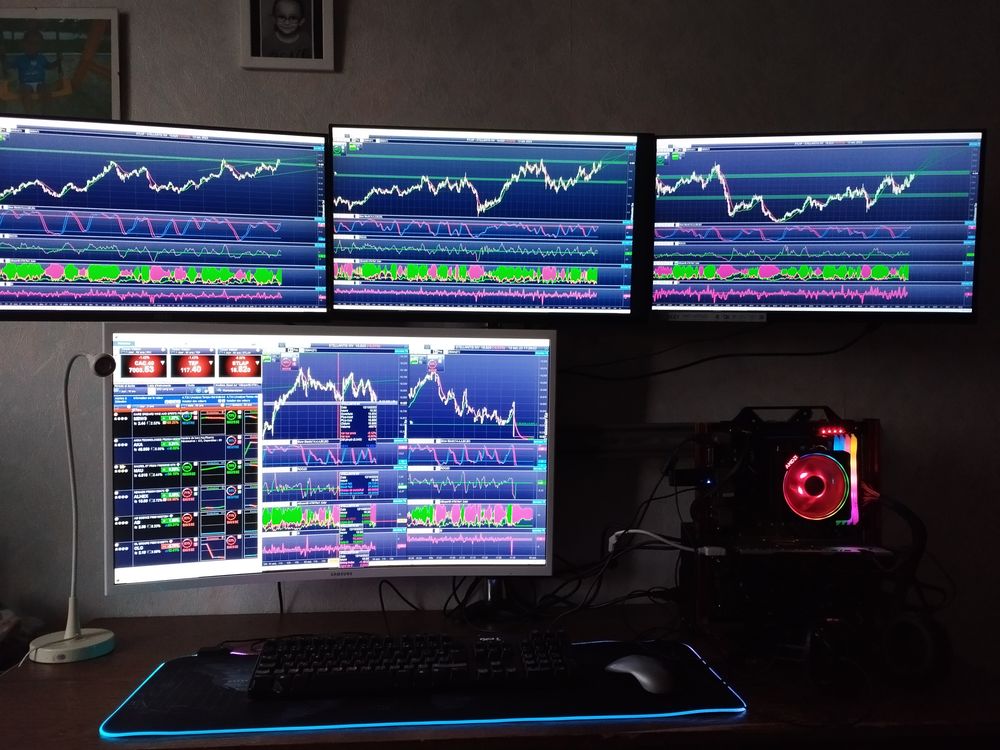 CAUSE DEPART A L ETRANGER PC TRADING COMPLET 0 Villemomble (93)