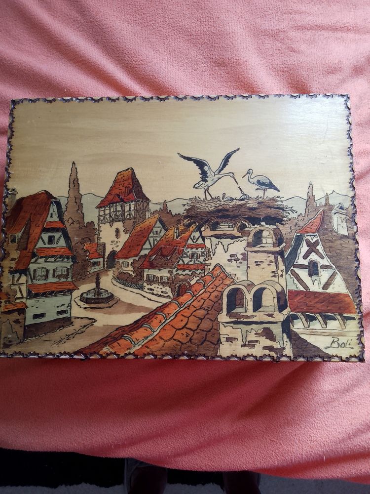 c�de joli coffre bois  BOLI 0 Metz (57)