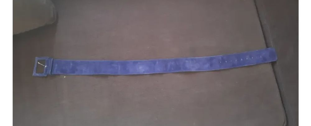 Ceinture bleue effet velour 5 Chelles (77)