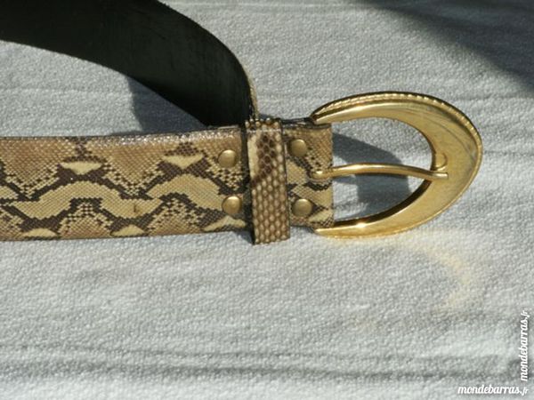CEINTURE CUIR de REPTILE 19 Mont-de-Marsan (40)