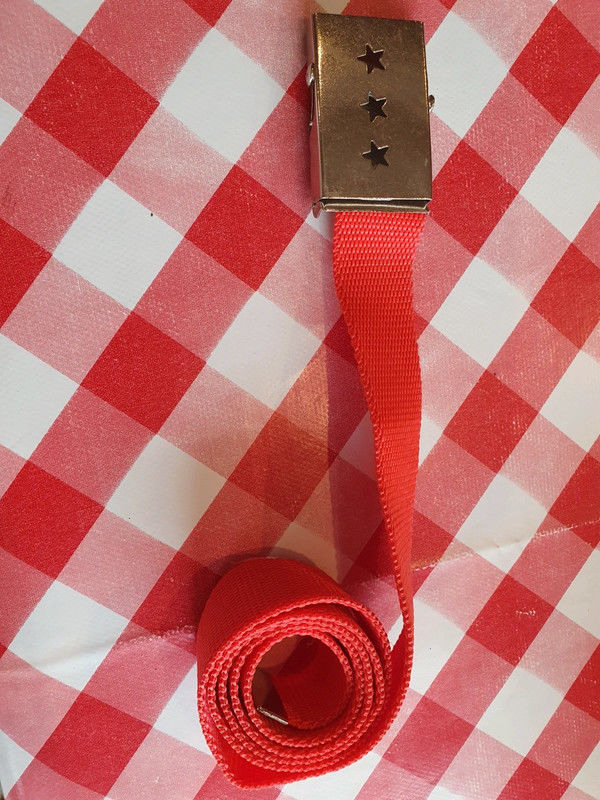 Ceinture orange fluo 2 Aubvillers (80)