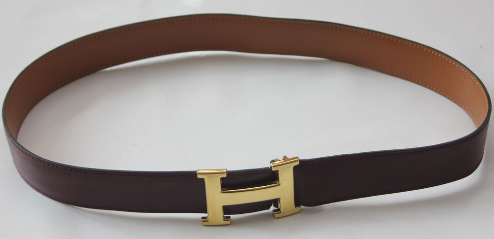 Ceinture r�versible HERMES vintage 60 300 Issy-les-Moulineaux (92)