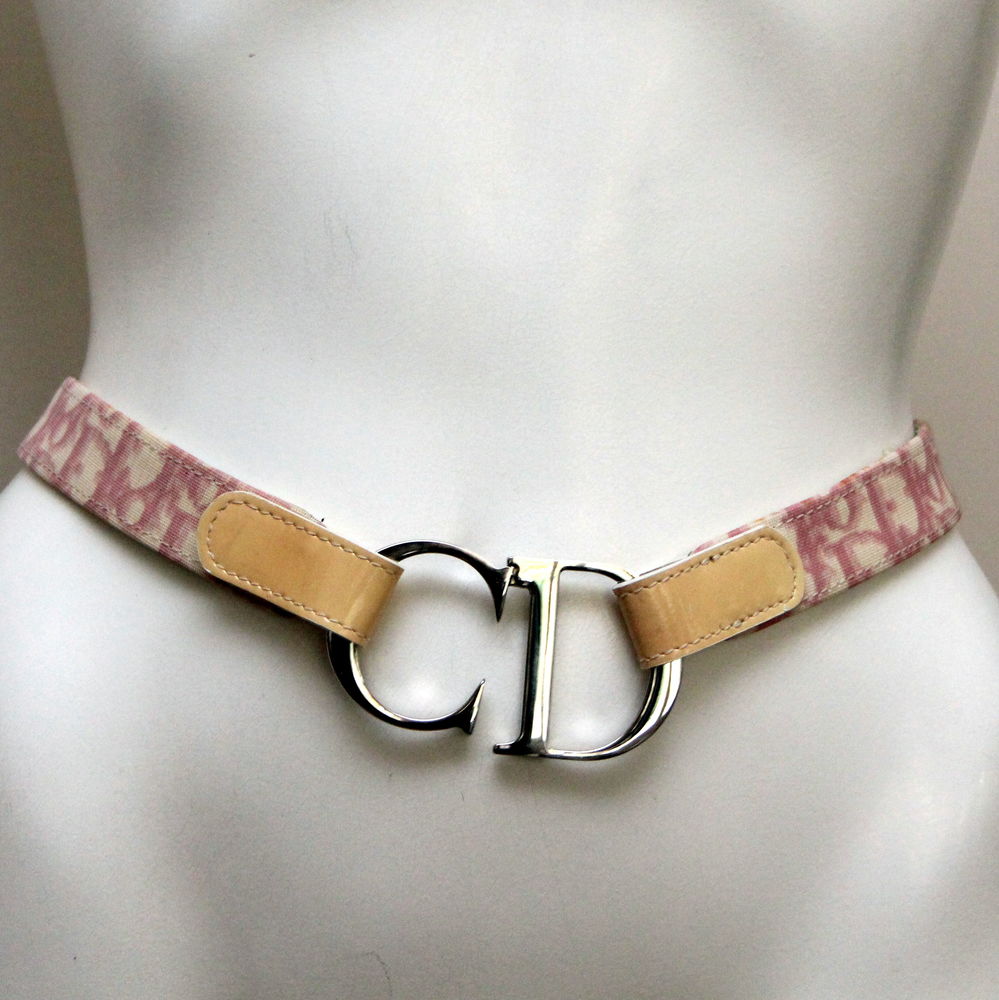 Ceinture rose et blanc CHRISTIAN DIOR 240 Issy-les-Moulineaux (92)