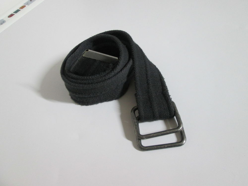Ceinture en tissu gris homme ou femme 9 Chauriat (63)