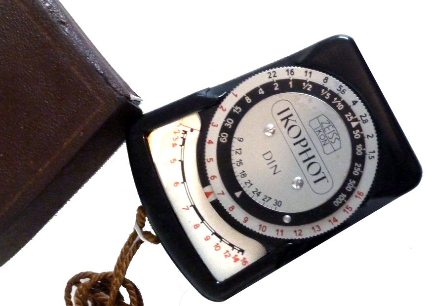 Cellule Photo IKOPHOT Zeiss Ikon, noir, etuis cuir et dragon 20 Alfortville (94)