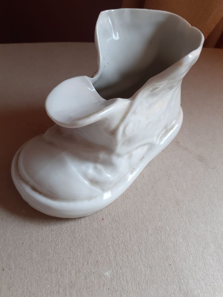 Cendrier bottine en porcelaine 13 Tourcoing (59)