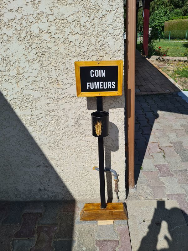 Cendrier sur pied pour ext�rieure pour mariage 40 Montferrat (38)