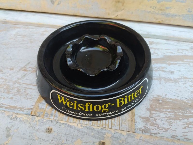 Cendrier Publicitaire Weisflog Bitter Buchecker & Co 24 Loches (37)