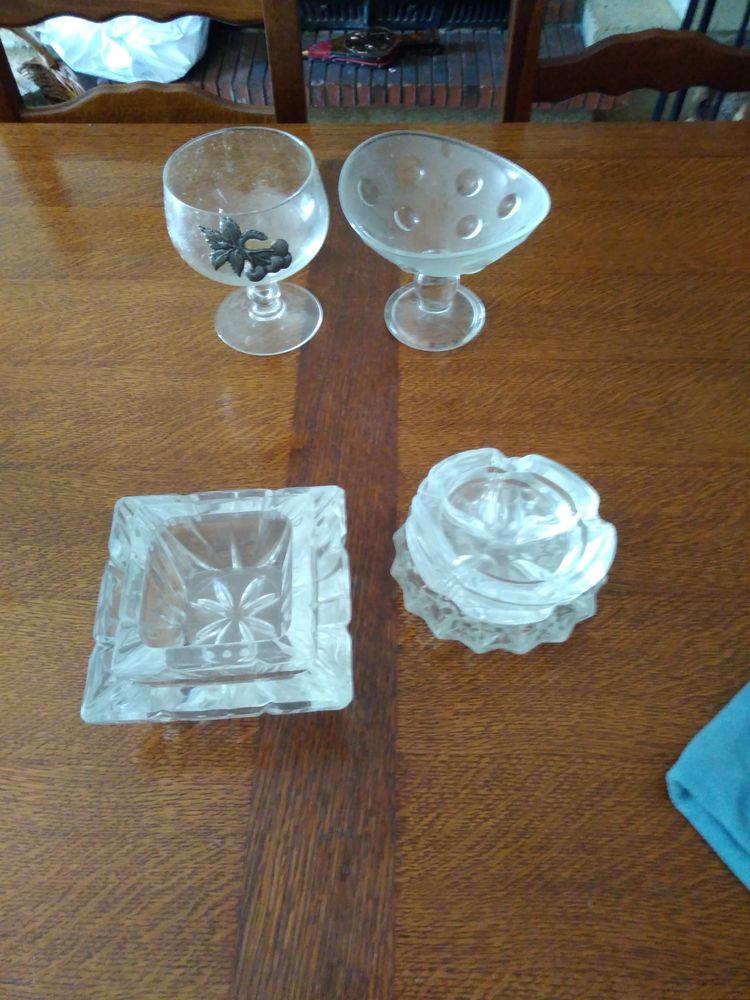 Lot cendriers 10 Saint-Laurent-des-Bois (41)