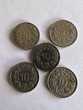 10 centimes Suisse helvetia 1908-59-61-80-86. 10 Pierrelaye (95)