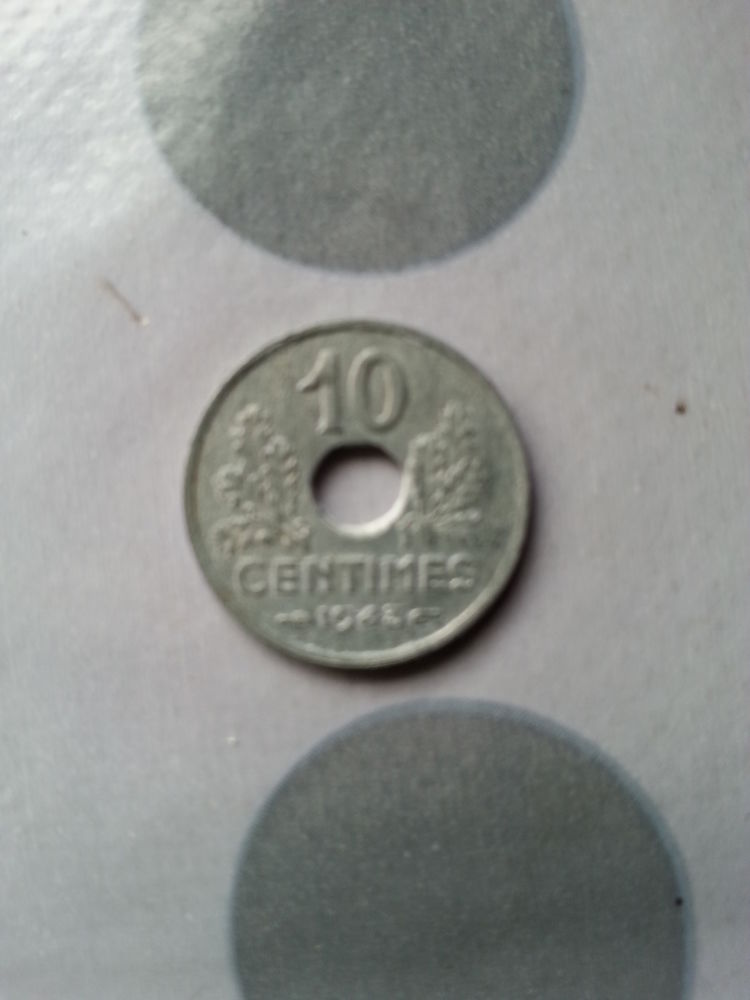 10 centimes zing 12 Montceaux-l�s-Provins (77)