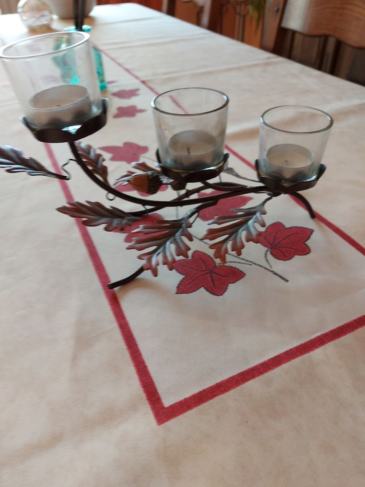 centre de table  Partylite  25 Ivry-la-Bataille (27)