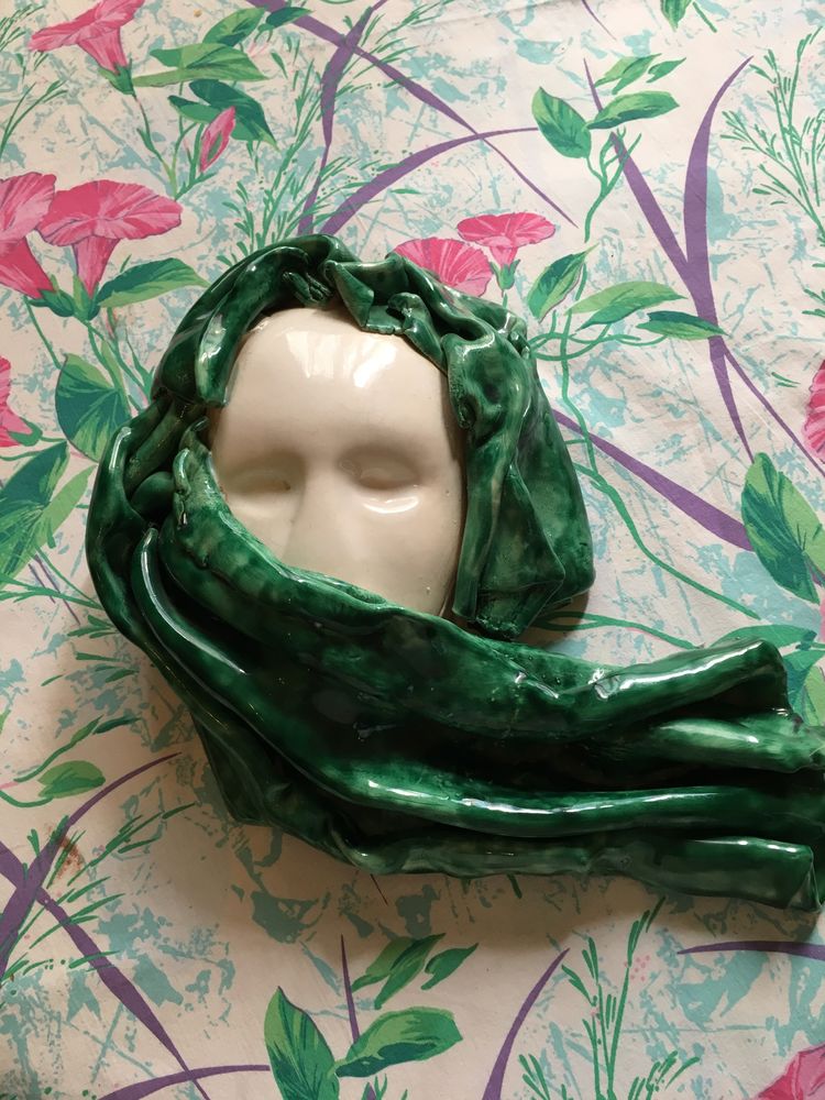 CERAMIQUE. L'homme du d�sert. 100 Paris 20 (75)