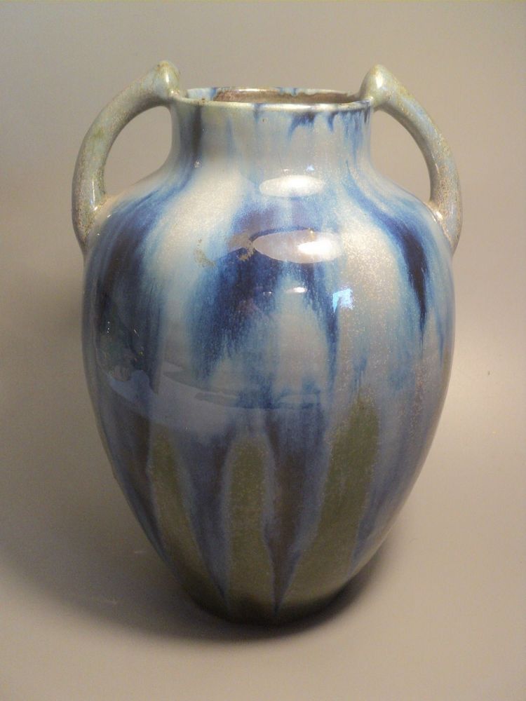 C�ramique Vase Art Nouveau Gr�s Beauvais Charles Greber 70 Loches (37)