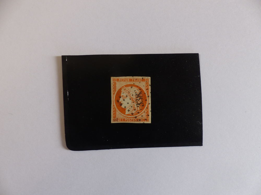 CERES  5  OBLITERE  PETITS  CHIFFRES  COTE  500 � 80 Le Havre (76)