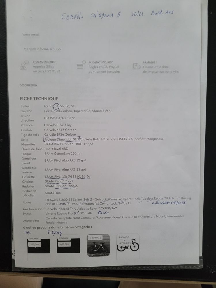 Cervelo Caledonia 5 sram etap axs 3500 Daix (21)