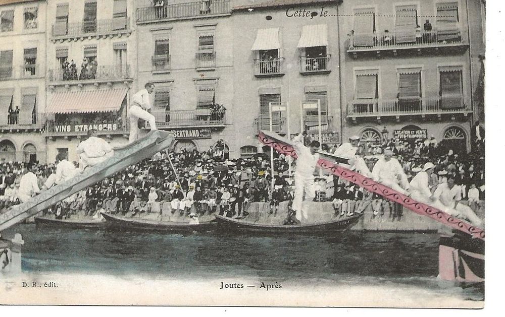 CETTE - JOUTES - APRES ( SETE ) 4 Gigean (34)