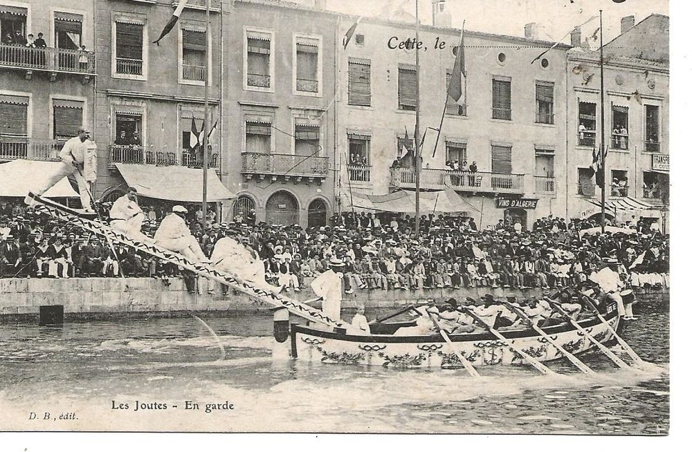 CETTE - LES JOUTES - EN GARDE ( SETE ) 4 Gigean (34)