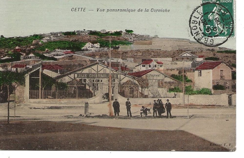CETTE - VUE PANORAMIQUE DE LA CORNICHE ( SETE ) 3 Gigean (34)