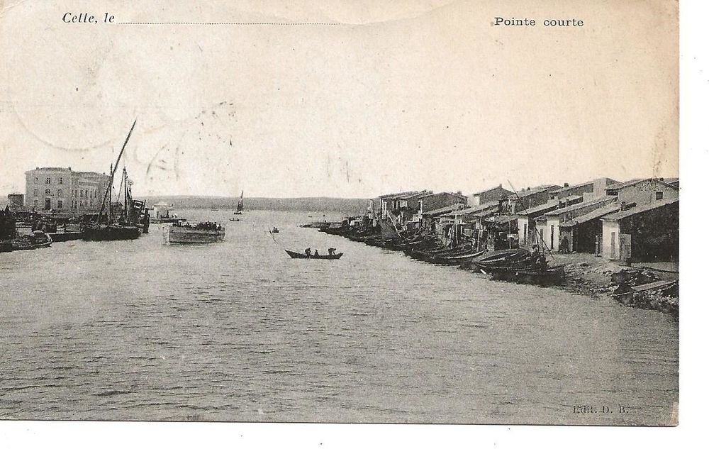 CETTE - POINTE COURTE ( Assez RARE - SETE ) 4 Gigean (34)