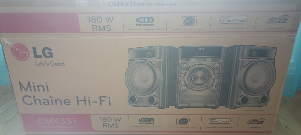 Cha�ne hi-fi 180W RMS LG 60 Roanne (42)