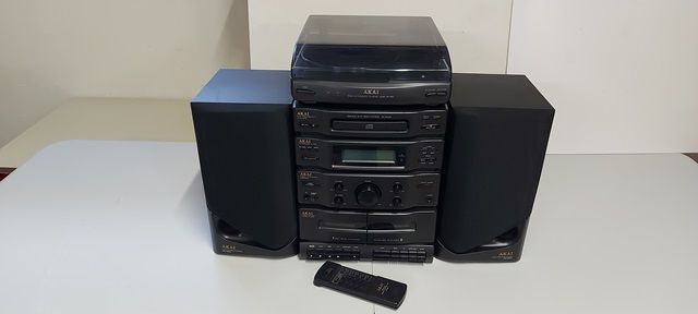 Cha�ne HI-FI AKAI  MX68 compl�te avec T�l�commande / Notice 70 Cellule (63)