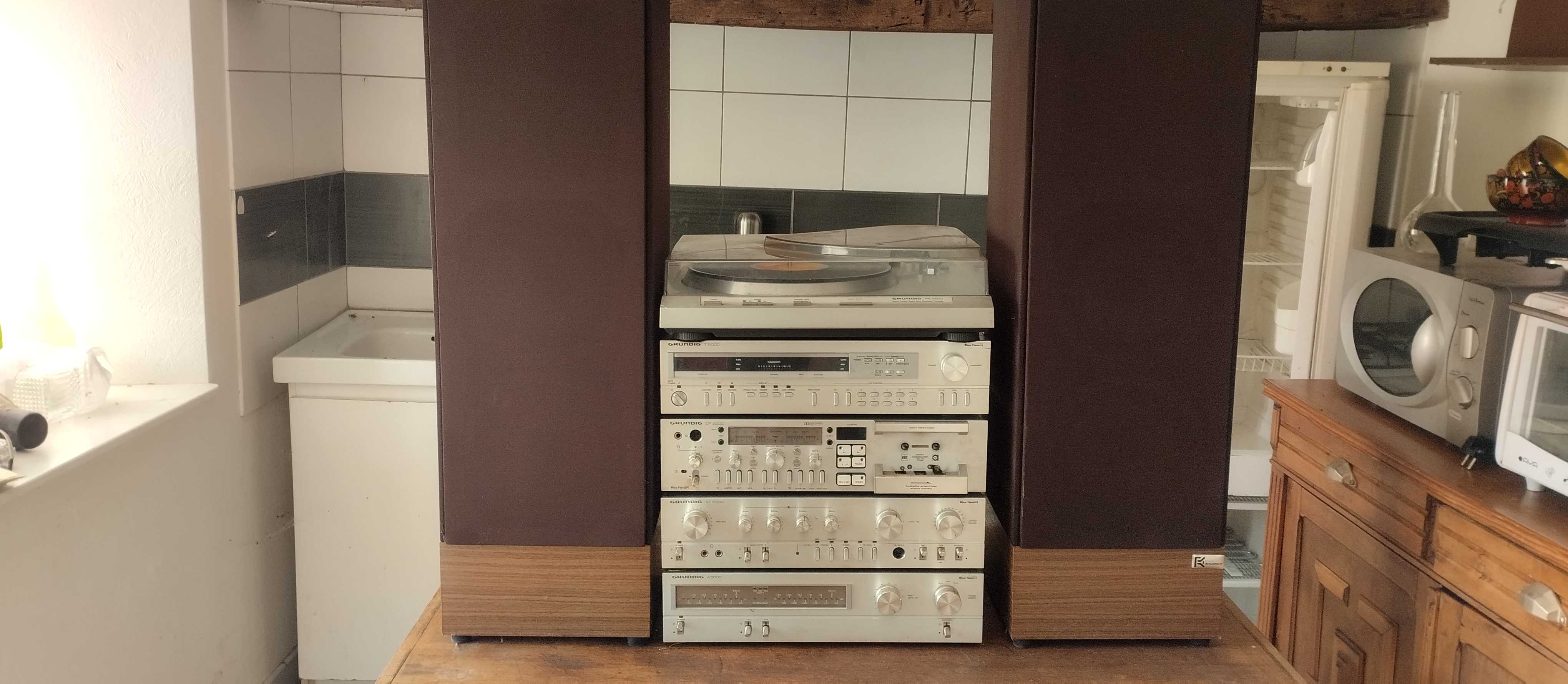 cha�ne hifi grundig compl�te avec enceinte 250 Le Rouget (15)