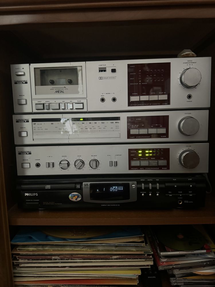 Cha�ne HiFi Phillips Compl�te avec 2 Amplificateurs 150 Rochefort (17)