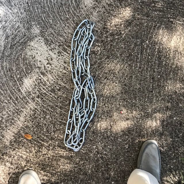 chaine en metal gros anneaux 0 Riom (63)