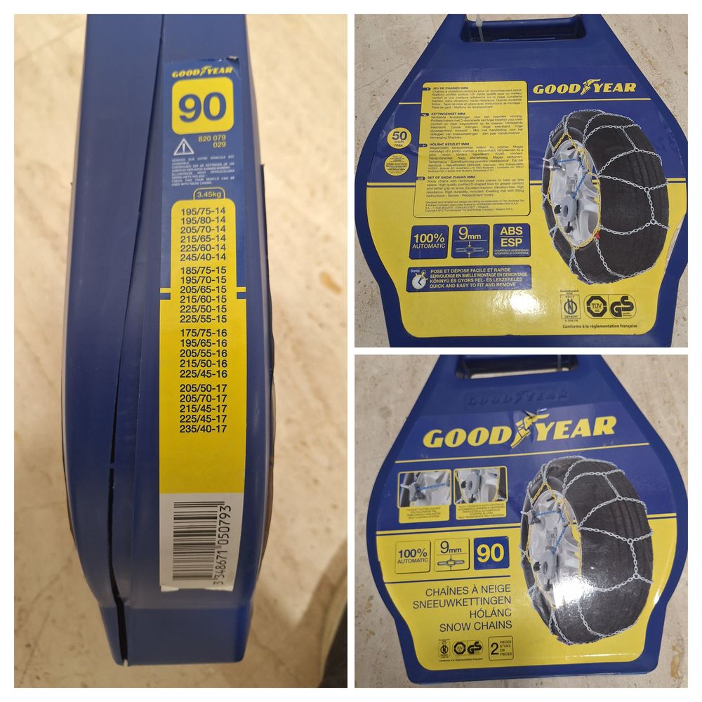 Chaine neige GOODYEAR neuves Taille 90 ou Taille 100 20 Courbevoie (92)