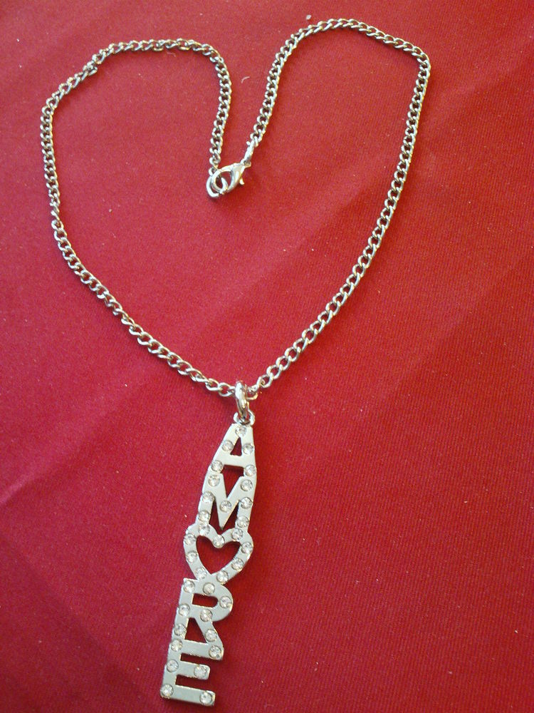 Chaine plus pendentif Amour c?ur stress N� 601 5 Beaune (21)