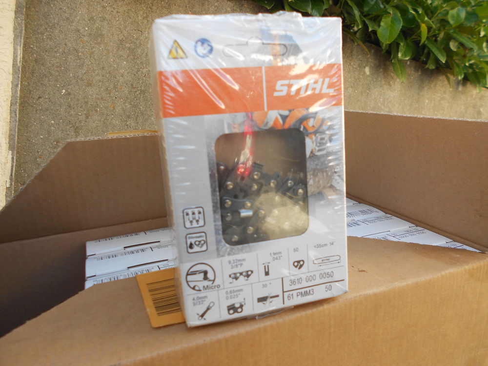Cha�ne de tron�onneuse STHIL 3/8 �me pico 1.1mm 35 cm 10 Gagny (93)