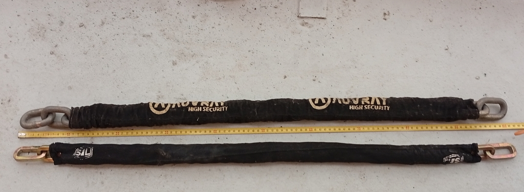 Cha�nes antivol moto gain�es noires 15 Lyon 4 (69)