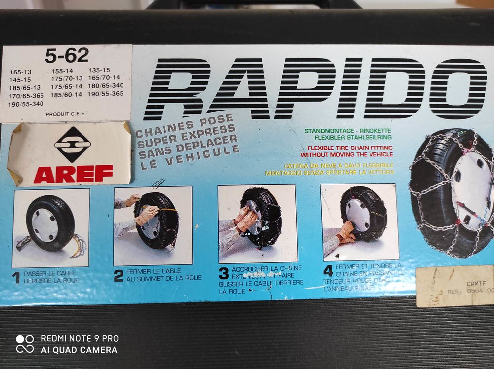 Chaines � neige neuves 15 Saint-Barth�lemy (70)