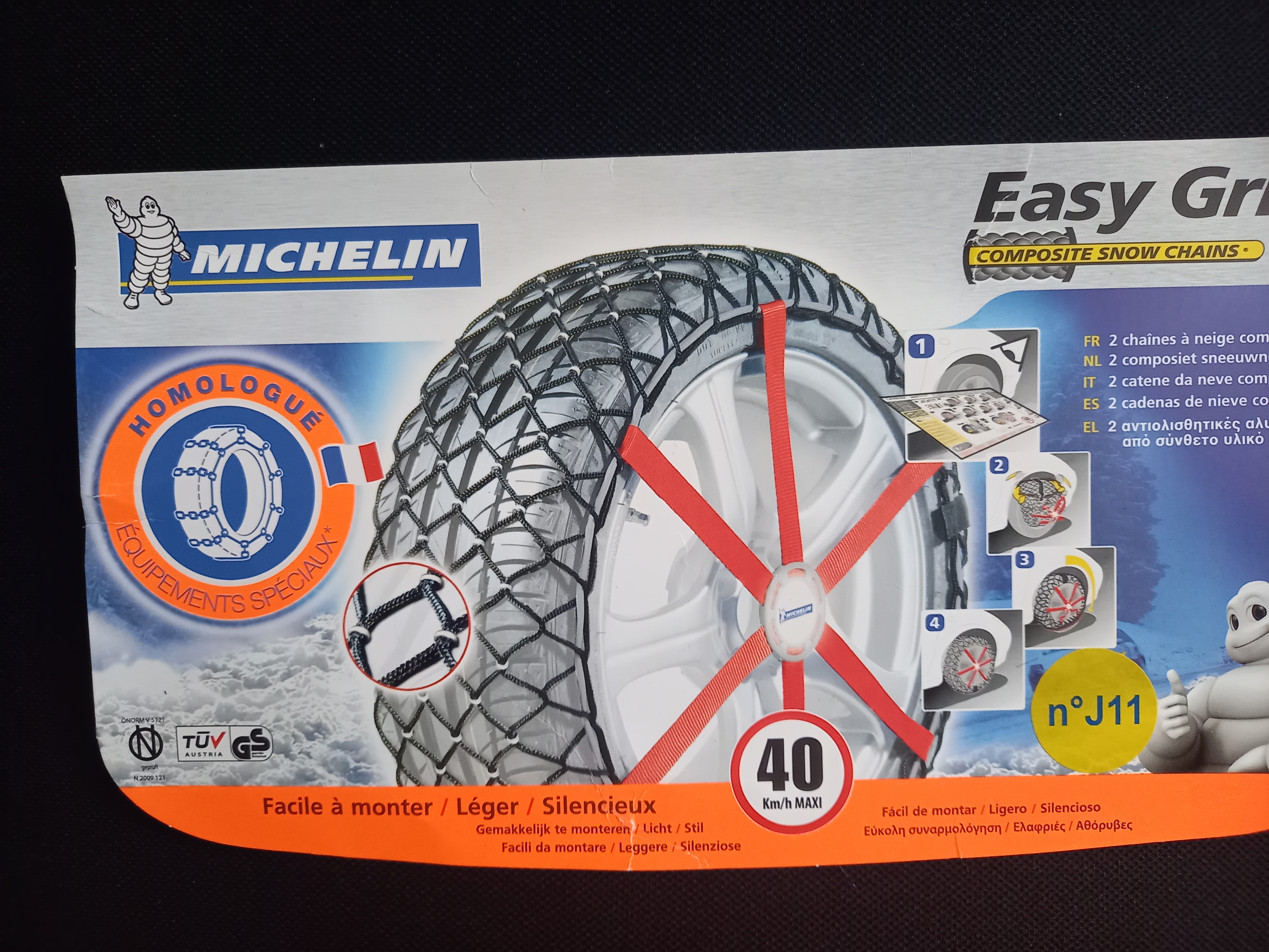 Cha�nes � Neige Universelles pour Voiture 55 Vernajoul (09)