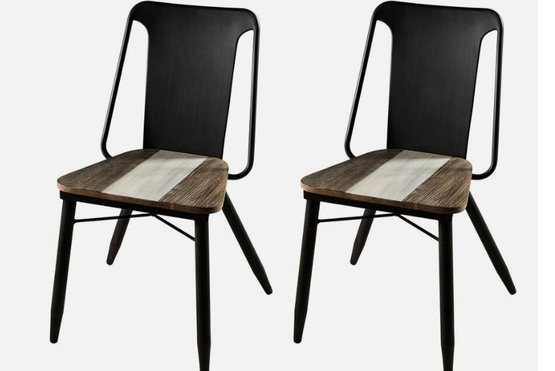 chaise acacia et fer forg� 35 Nanterre (92)