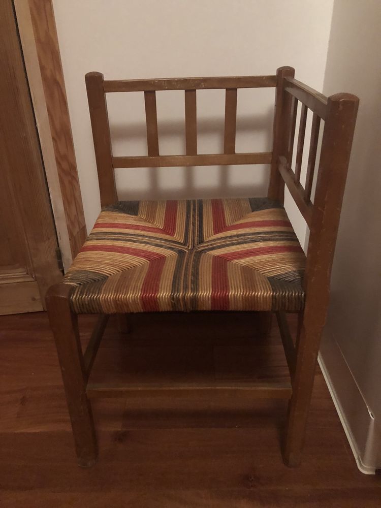 chaise d?angle paill�e multicolore 45 Belfort (90)