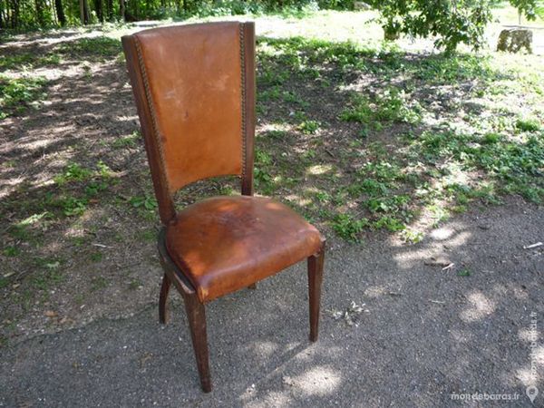 Chaise assise et dossier cuir 25 Castres (81)