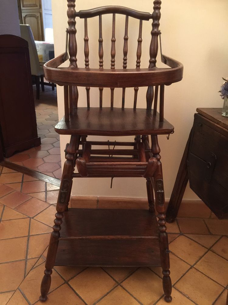 chaise de b�b� ancienne 50 Davron (78)